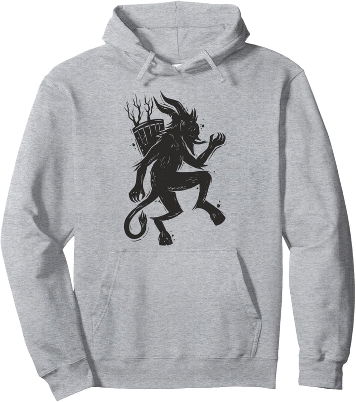 Krampus Anti Christmas Folklore Mythologische Kreaturen Pullover Hoodie