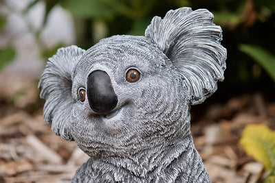 stoneandstyle Steinfigur Koala Bär, Frost- und wetterfest bis -30°C, massiver Steinguss