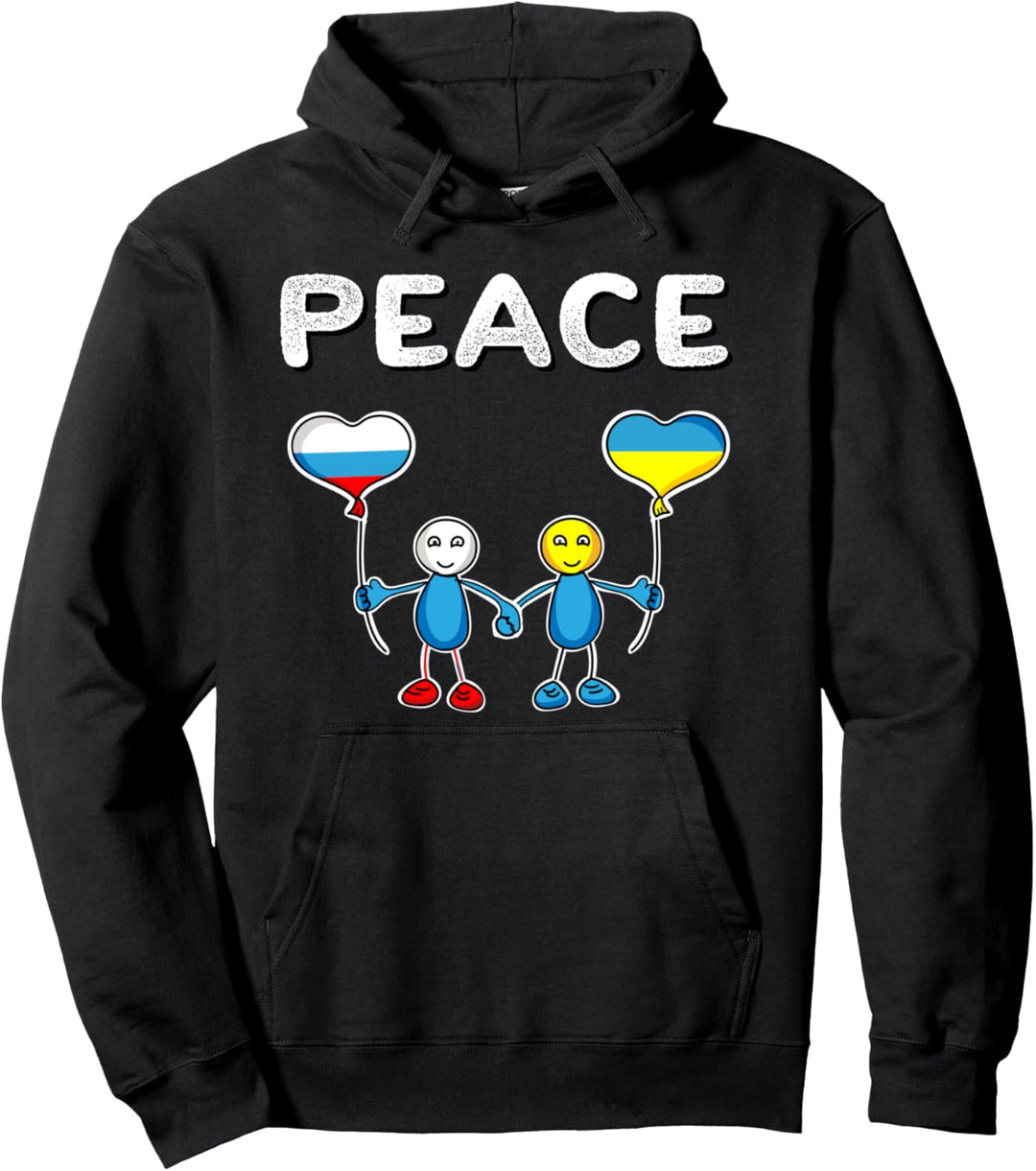 Frieden zwischen Russland und der Ukraine Pullover Hoodie