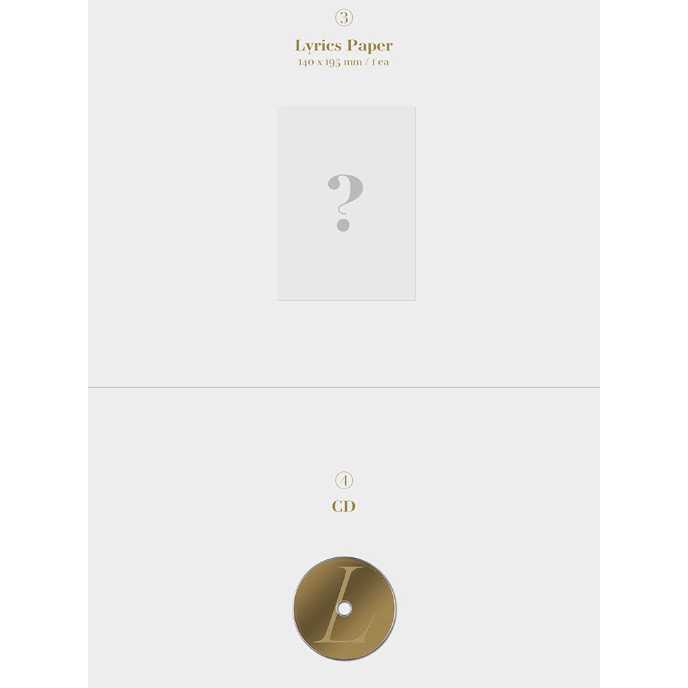 LALISA LISA First Single Album [Incl. Pre-Order Benefit] (GOLD VER.)