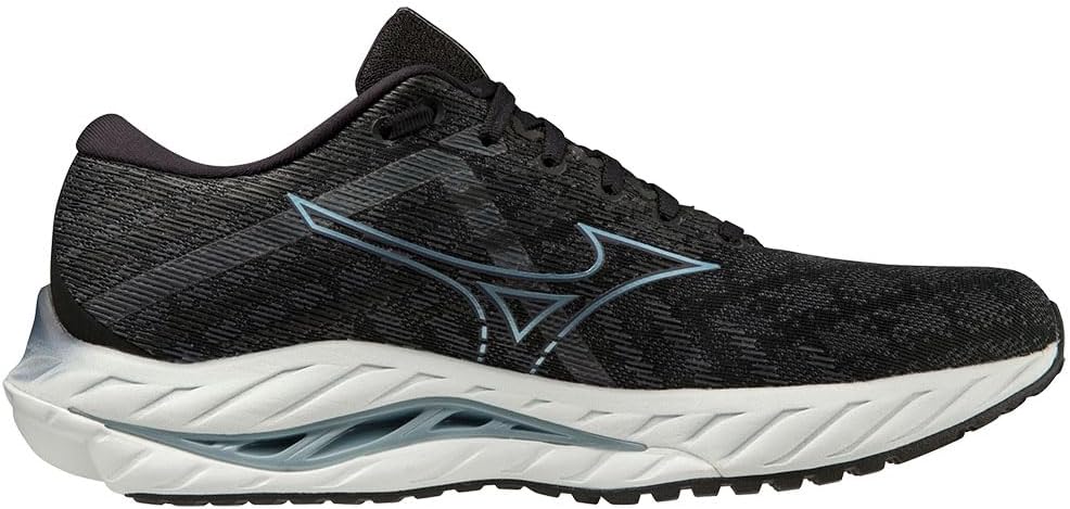 Mizuno Herren Wave Inspire 19 Wassersportschuh, Blk Gridge Illusionblue