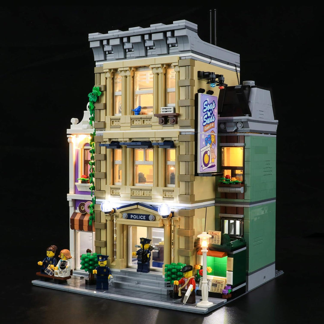 BRIKSMAX Led Beleuchtungsset für LEGO Creator Expert Estación de policía - Compatible with Lego 1027