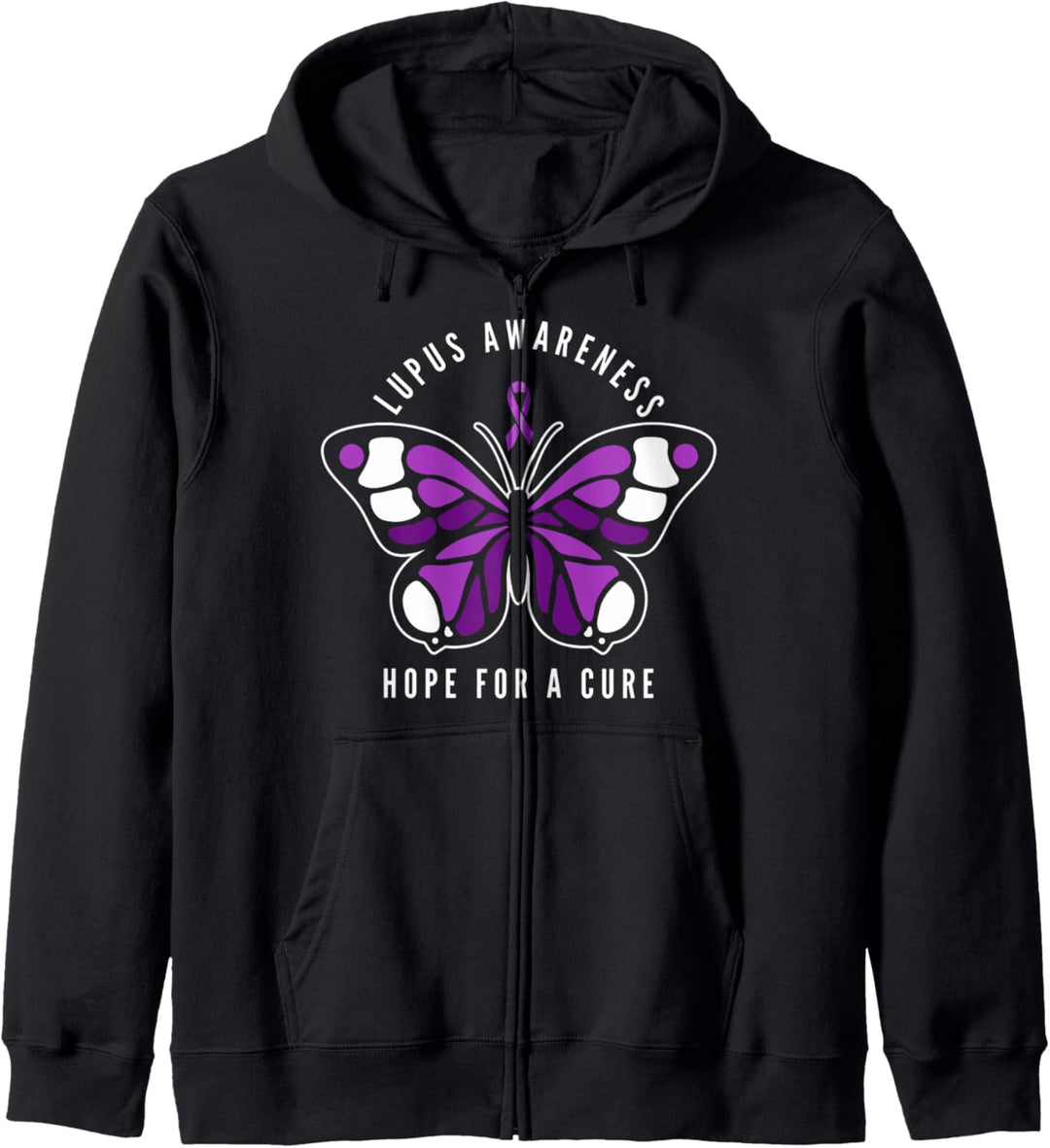 Lupus Awareness Month Hoffnung auf Heilung Autoimmunkrankhei Kapuzenjacke