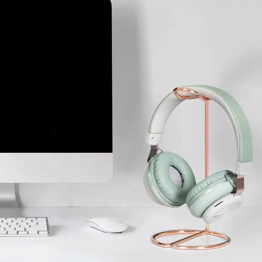 ARFUKA Headset Halterung Kopfhörer Ständer Tisch Kopfhörer Halter Kopfhörer Headset Halter Metall Un