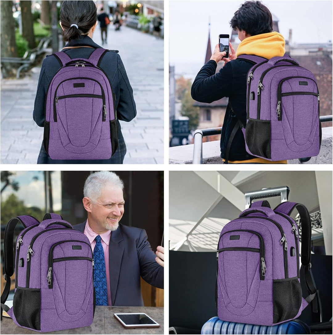 BIKROD Rucksack Herren und Damen, Schulrucksack Jungen Mädchen Teenager, Wasserdicht Rucksack | 15.6