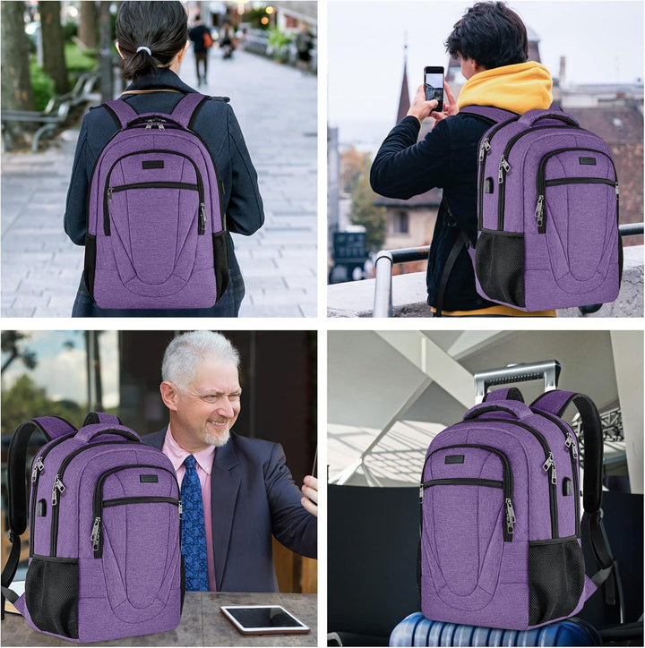 BIKROD Rucksack Herren und Damen, Schulrucksack Jungen Mädchen Teenager, Wasserdicht Rucksack | 15.6