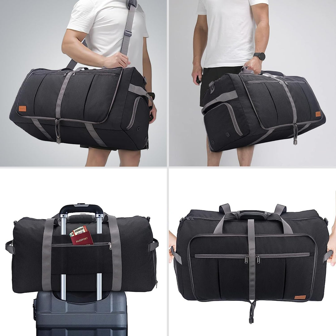 Upeelife Faltbare Reisetasche, grosse Reisetasche für Damen und Herren, Sporttasche, wasserdicht, We