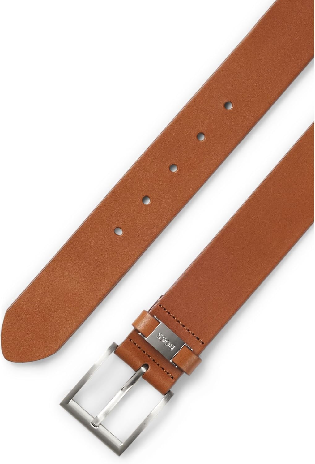 BOSS HUGO Herren Gürtel Ledergürtel Connio 50224631 -210 Medium Brown 105, -210 Medium Brown 105