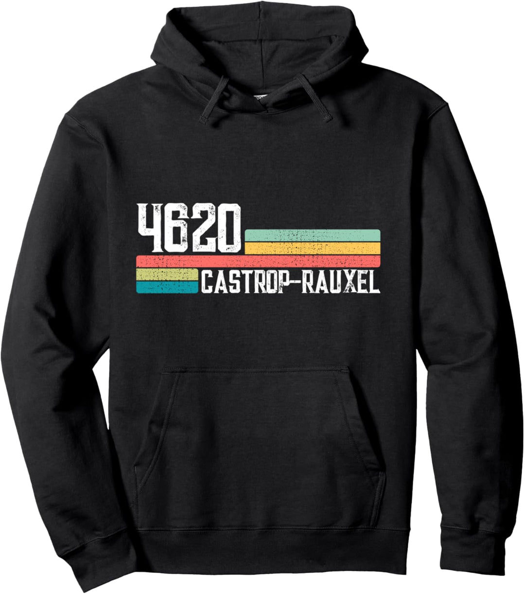 4620 Castrop-Rauxel Retro Alte PLZ Vintage Schild Pullover Hoodie
