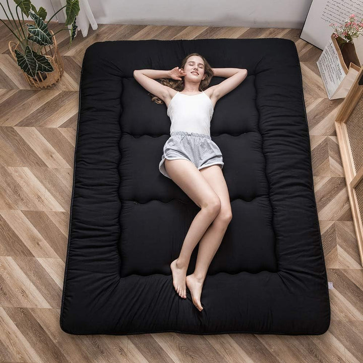 MAXYOYO Klappmatratze Futon Matratze Bodenmatratze Gepolsterte Japanische Tatami Gesteppte Bett, Dic