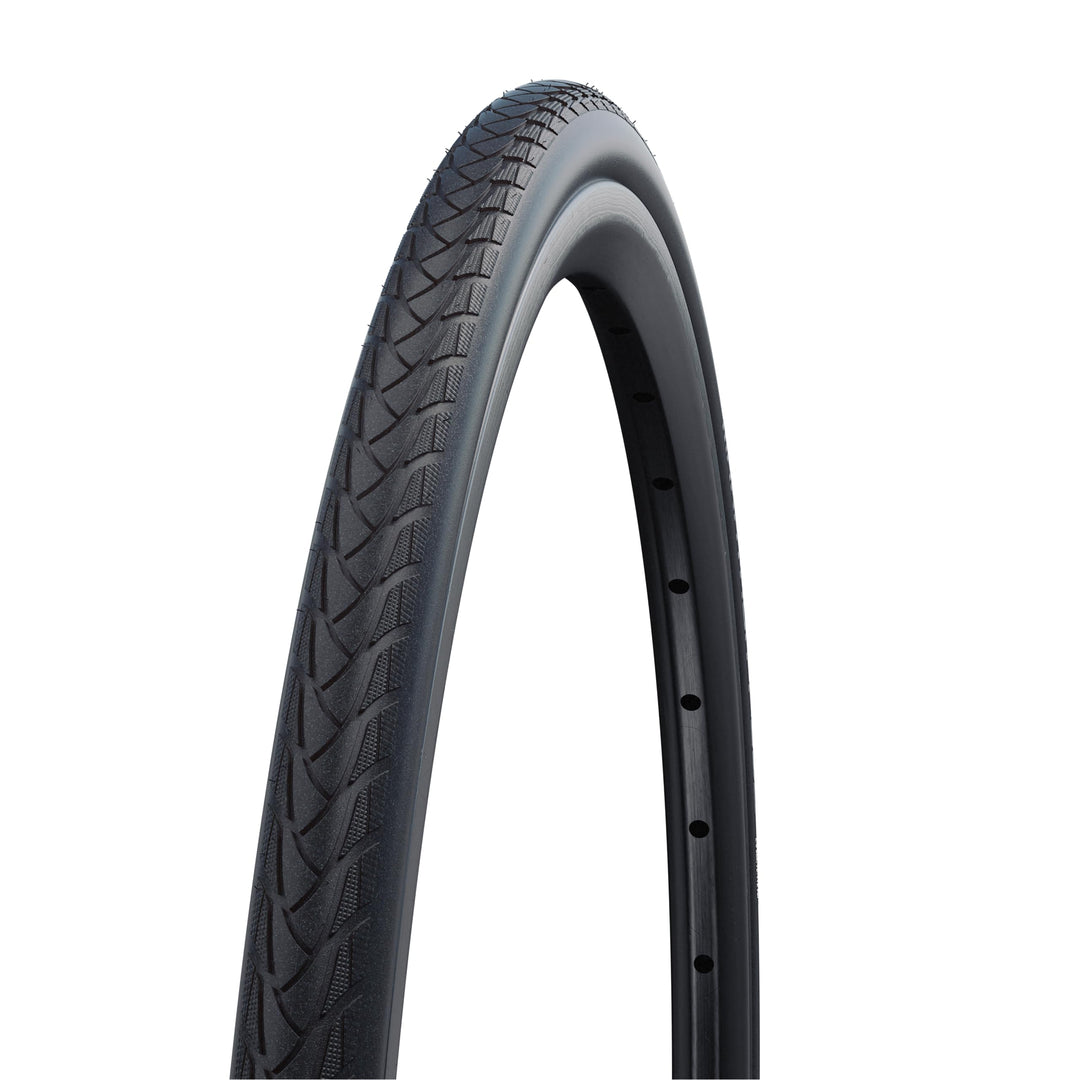 Schwalbe Marathon Plus SmartGuard Tyre, Black/Reflective MARATHON PLUS Evo, SmartGuard, TwinSkin 25-