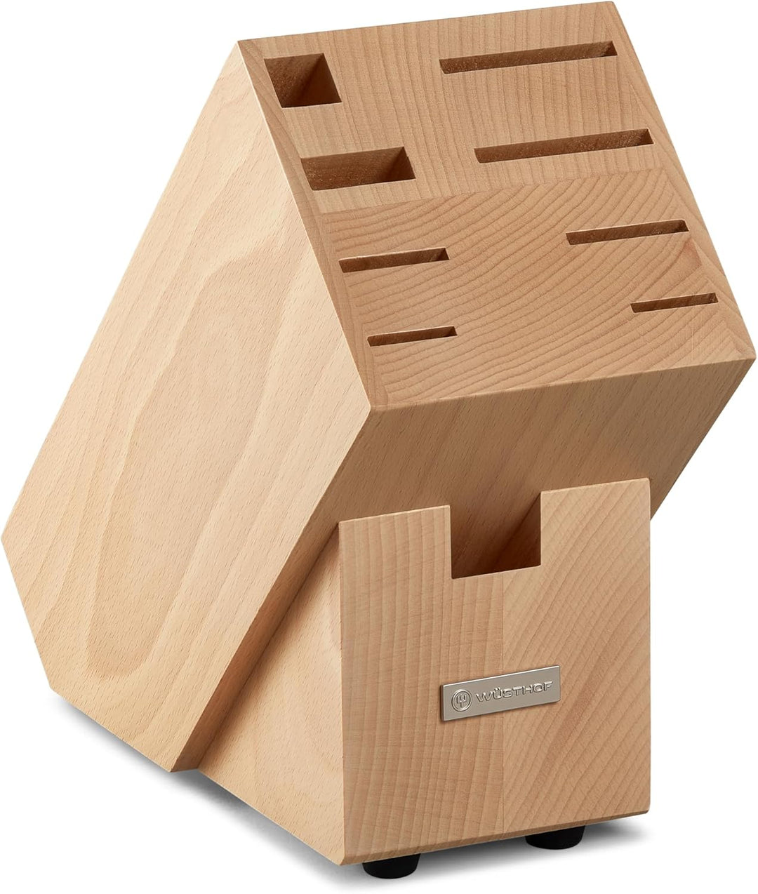 WÜSTHOF Classic Messerblock mit 5 Artikeln 5-teilig Helle Buche, Helle Buche, 5-teilig
