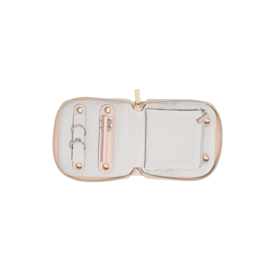 Stackers Compact Jewellery Roll Blush Pink