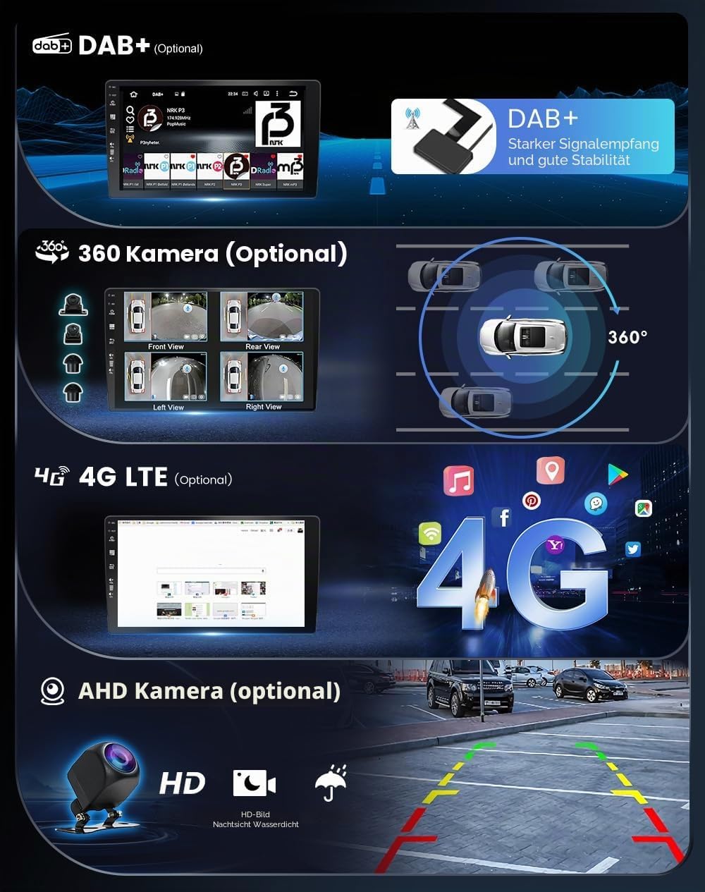 MISONDA Android 12 Autoradio Für Hyundai I20 2010-2014 Radio mit GPS Navi Carplay Android Auto DSP B