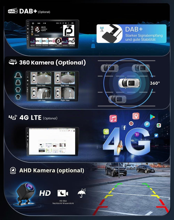 MISONDA Android 12 Autoradio Für Hyundai I20 2010-2014 Radio mit GPS Navi Carplay Android Auto DSP B