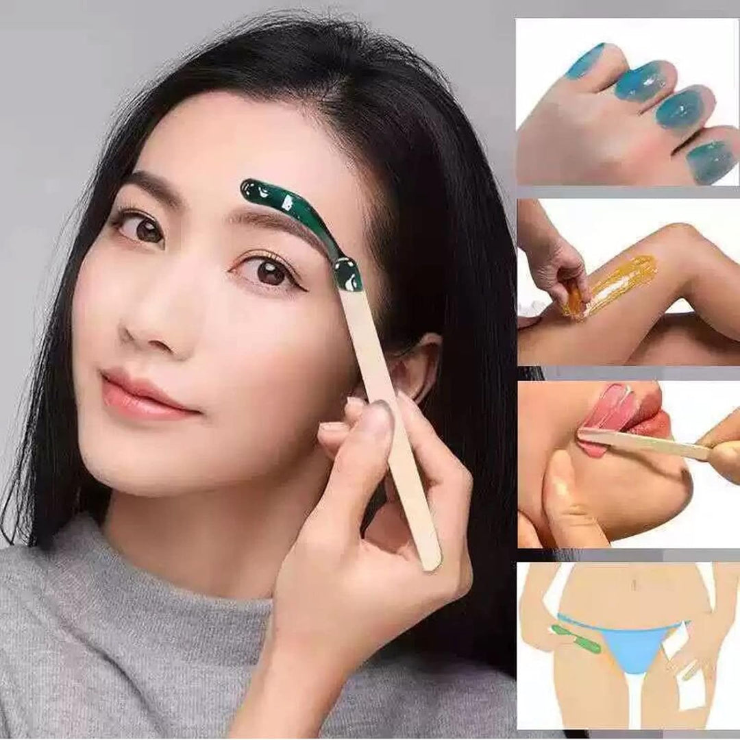 Wachswärmer Wachs Haarentfernung Waxing Set Wax Maschine Wachsmaschine Enthaarung Set Wachsgerät Wac