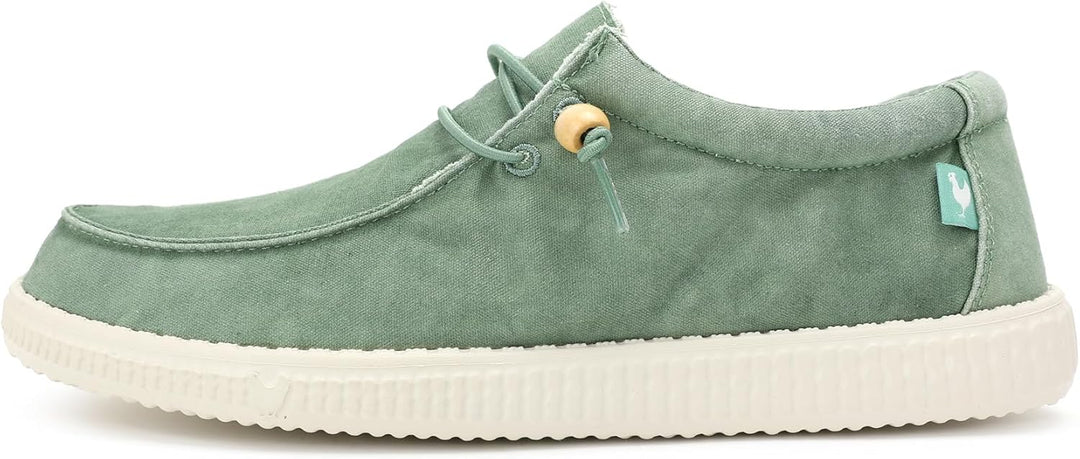WALK IN PITAS | WP150 WALLABI Washed | Herren Mokassins | Flache Slipper für Männer | Slip on Loafer