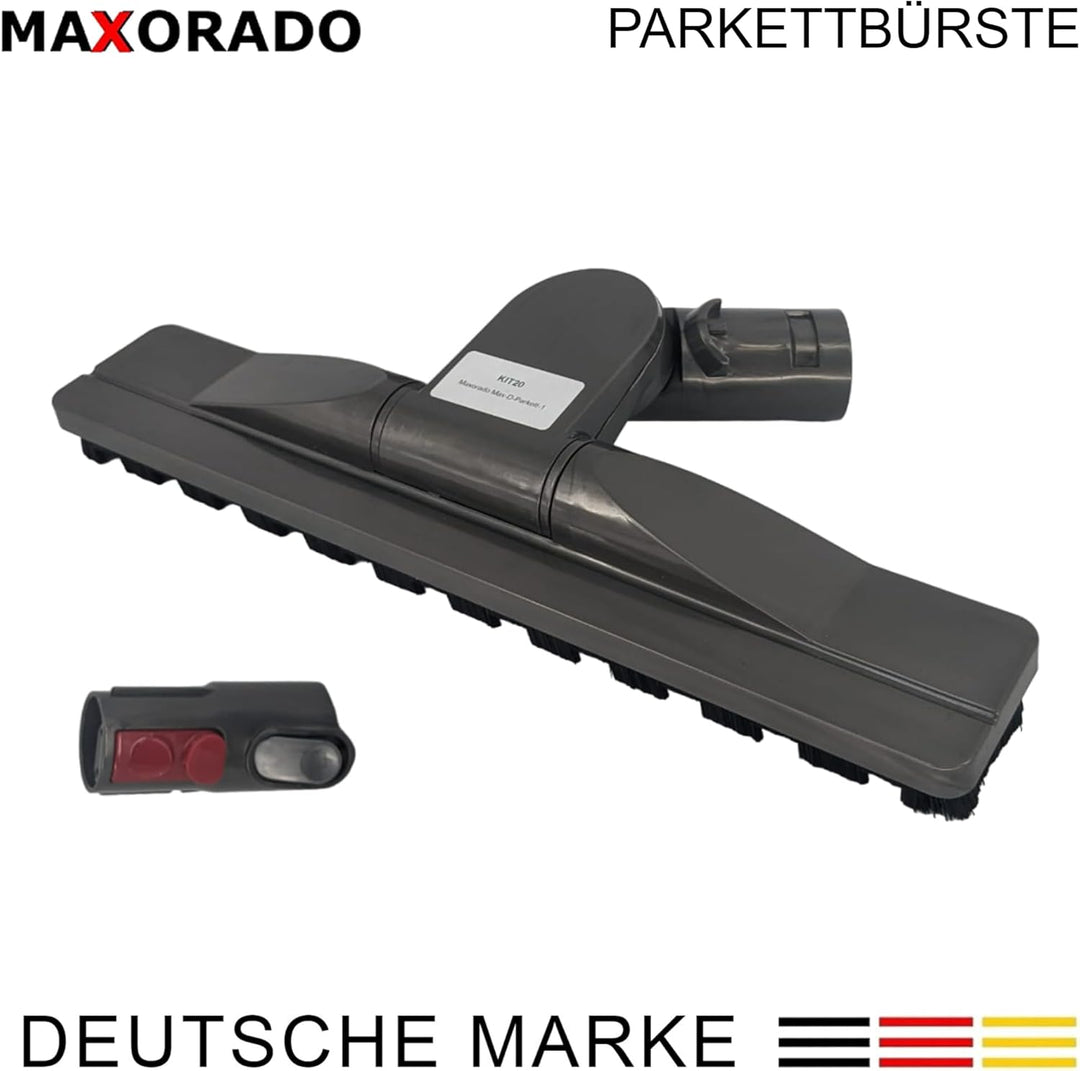 Parkettdüse für V7 V8 V10 V11 V15 GEN5 Hartbodendüse Parkettbürste Bodendüse kompatibel mit Dyson St