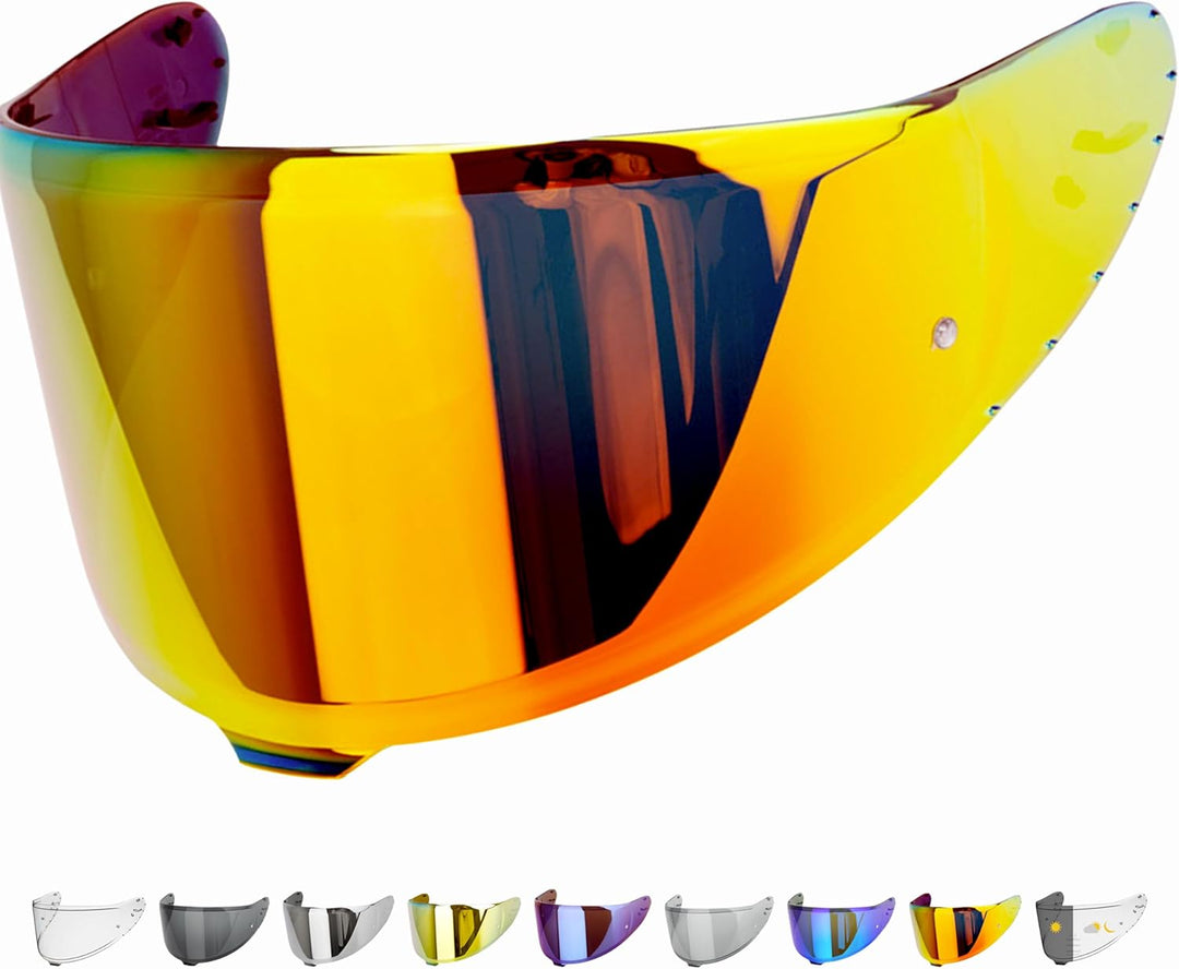 Everalo Kompatibel mit Shoei Nxr 2 Visier - Z8 - X15 - xSPR Pro - Cwr f2 - Helmvisier Pinlock Ready