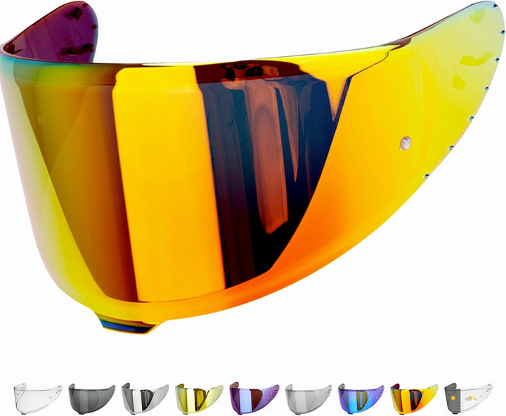 Everalo Kompatibel mit Shoei Nxr 2 Visier - Z8 - X15 - xSPR Pro - Cwr f2 - Helmvisier Pinlock Ready