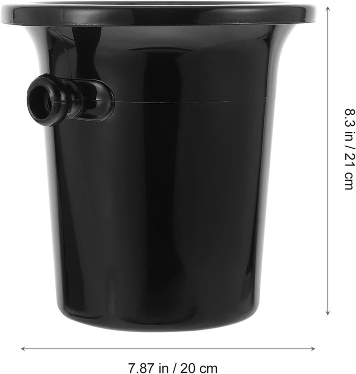 BESTonZON 2st Champagner Spucknapf Kühlbehälter Eiswürfeleimer Mini-kühlschrank Eimer Für Cocktailba