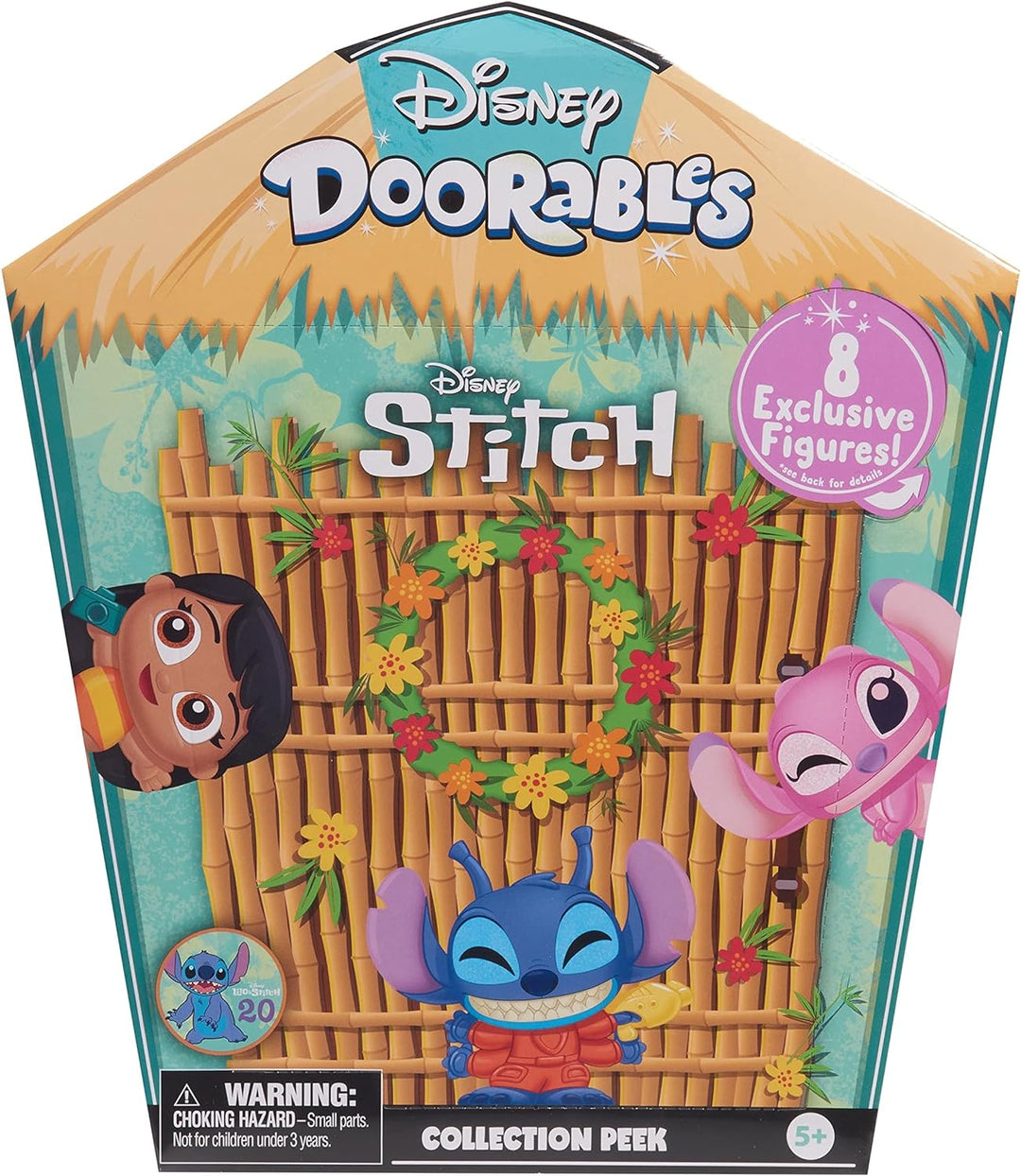 Disney Doorables Stitch Collection Peek, Kids Toys for Ages 5 Up Klassische, Klassische