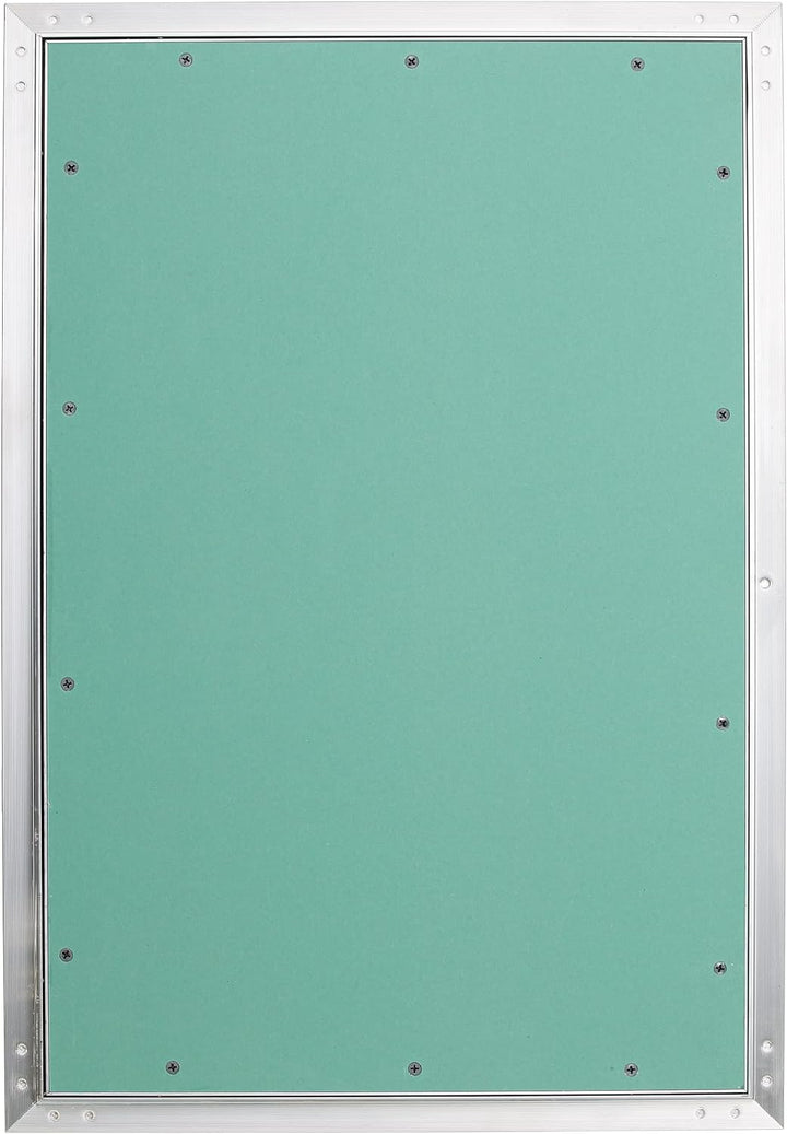 Upmann 22265 Revisonsklappe Alu ECO-FLEX 600x400mm mit 12,5mm Gipskarton-Einlage, Aluminium