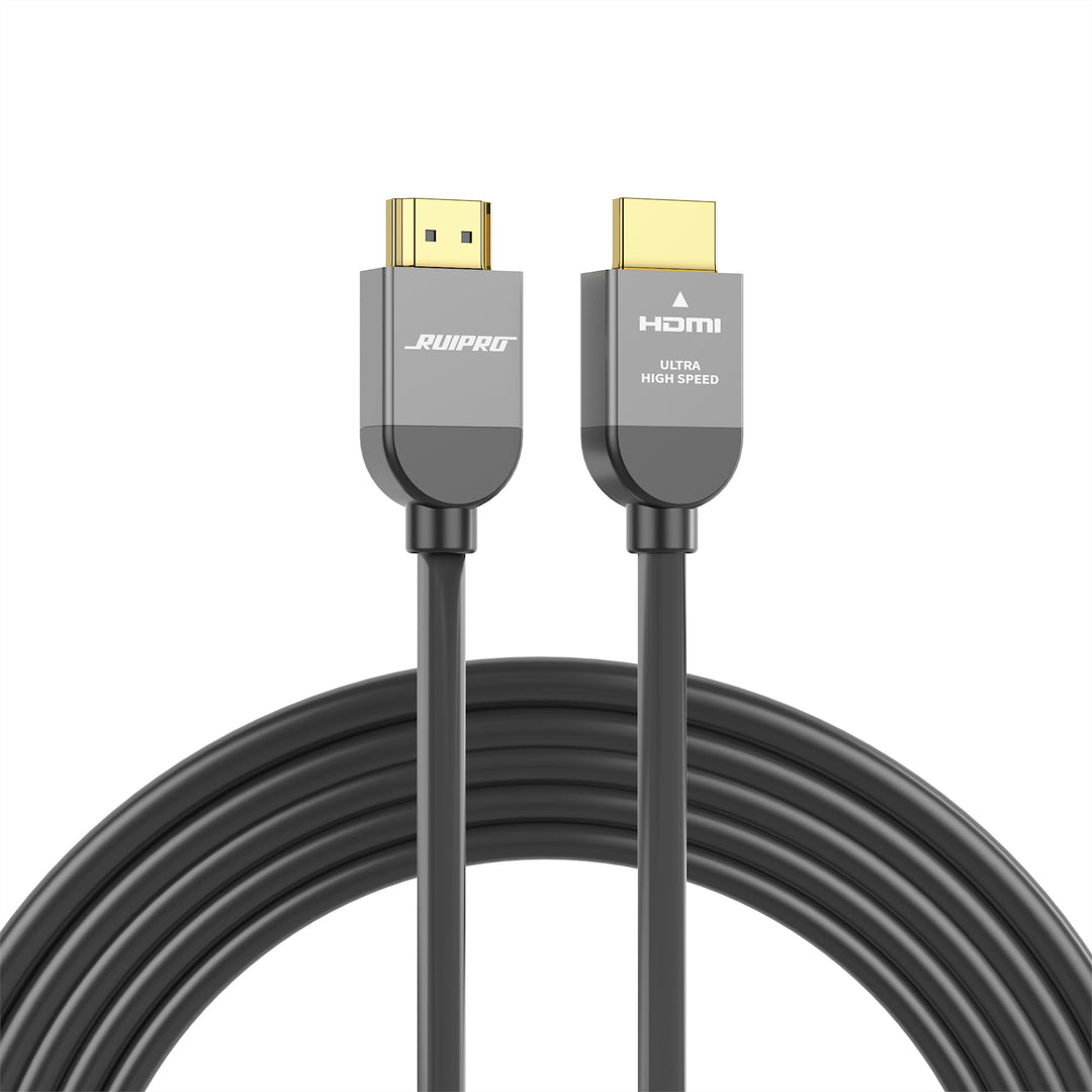 RUIPRO 8K Zertifiziert HDMI 2.1 Kabel 5M Ultra HD High Speed 48Gbps 8K@60Hz 4K@120Hz Dynamisches HDR