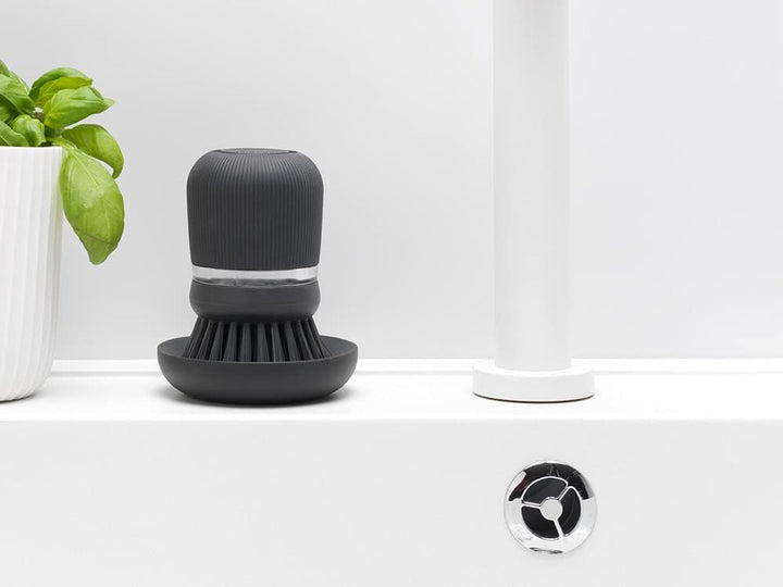 Brabantia 302626 Spülbürste, Dunkelgrau, Einheitsgrösse Dark Grey, Dark Grey