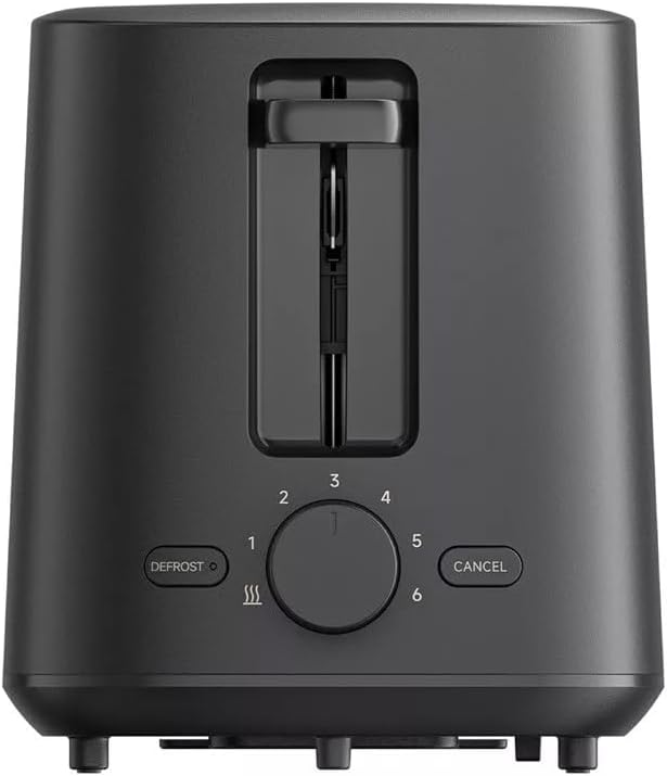 Xiaomi Toaster - Mit 6 Stufen gleichmässige Bräunung, Auftaufunktion, bis 930W, Klappbarer Brötchena