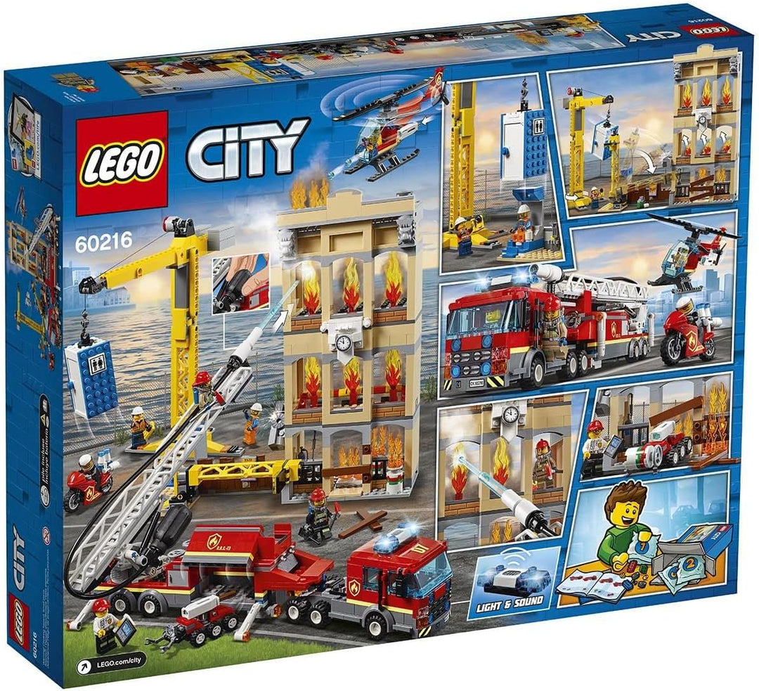 LEGO 60216 City Fire Feuerwehr in der Stadt, Feuerwehr