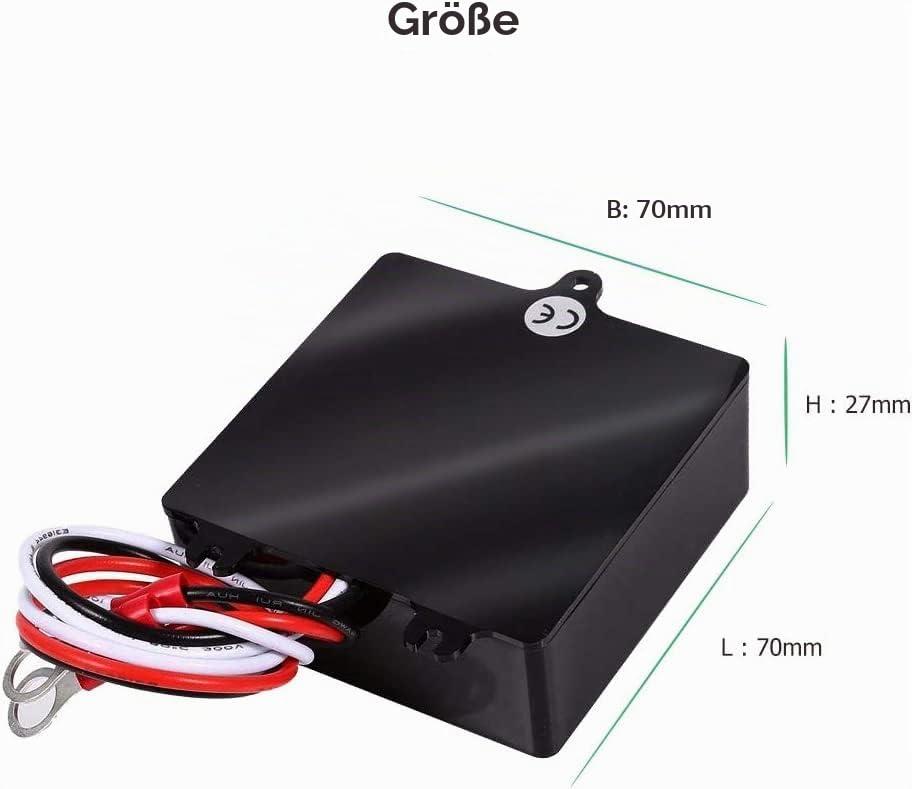 SolaMr 24V Batterie-Equalizer 2x12V Batterie Ausgleicher Battery Balancer Equalizer für Gel/Hochwass