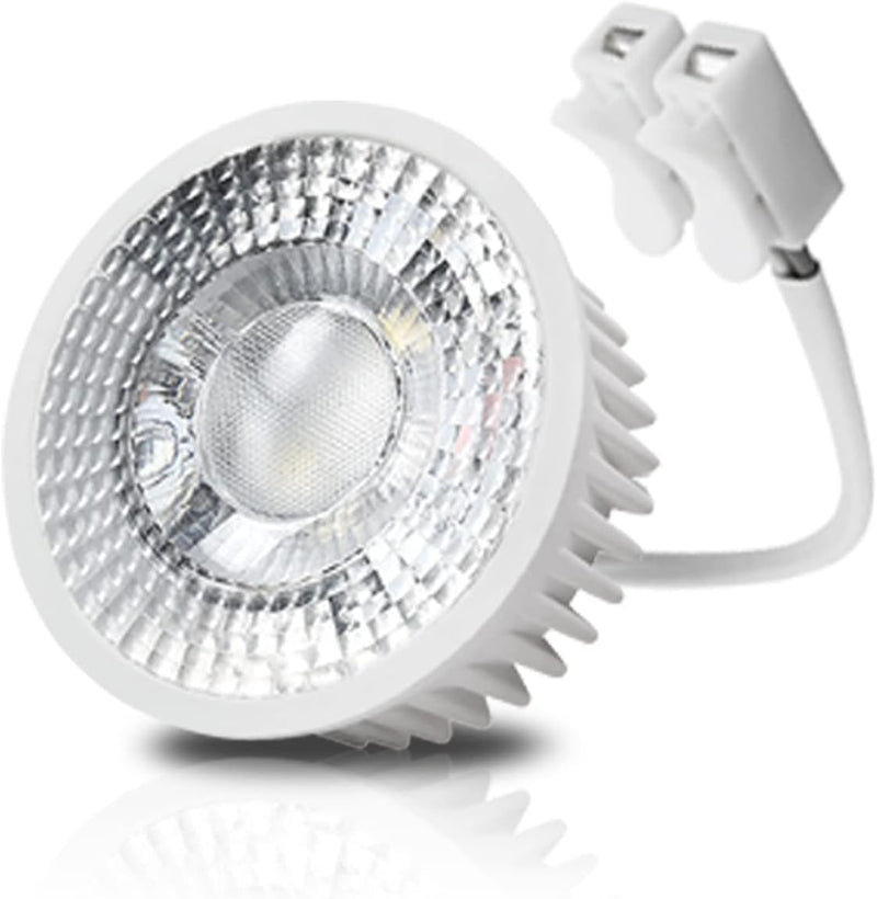 trendlights24 Mare IP44 Decken LED Bad Einbaustrahler 230V 5er Set - 5W 400lm ultra flach 35 mm - We