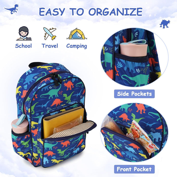 RAVUO Kinderrucksack Jungen,Niedlich Kinder Rucksack Schulrucksack für 6-9 Jahre Vorschulrucksack Ki