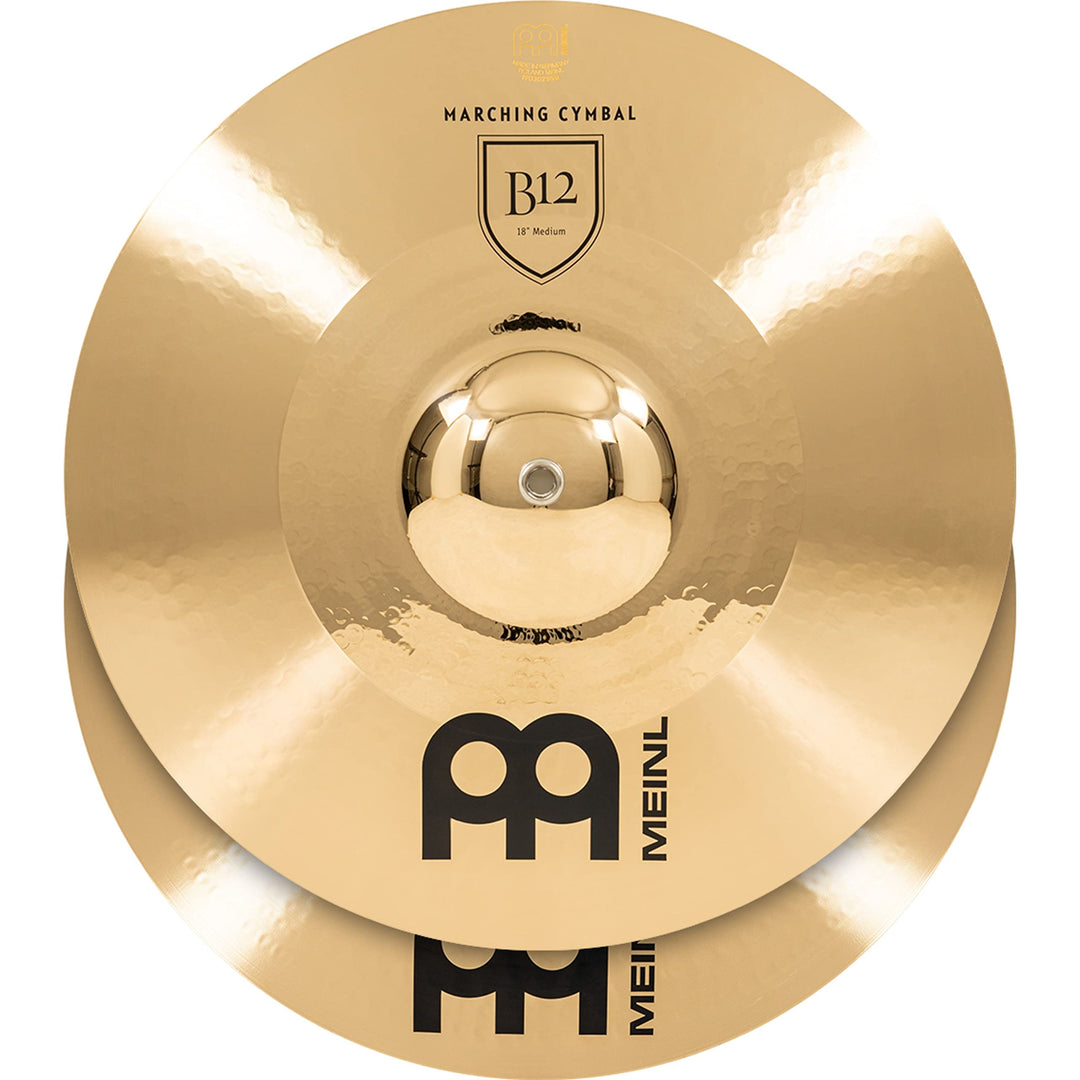 MEINL Cymbals Marching Medium - 18" B12 Bronze (MA-B12-18M)