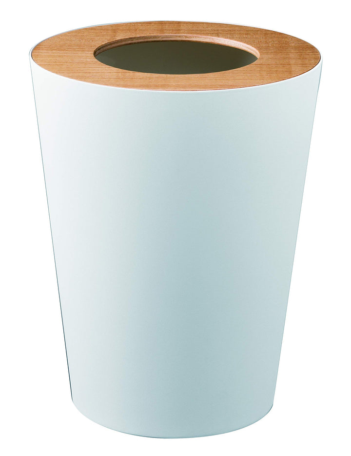 Trash Can Round - Rin - natural Weiss, Weiss