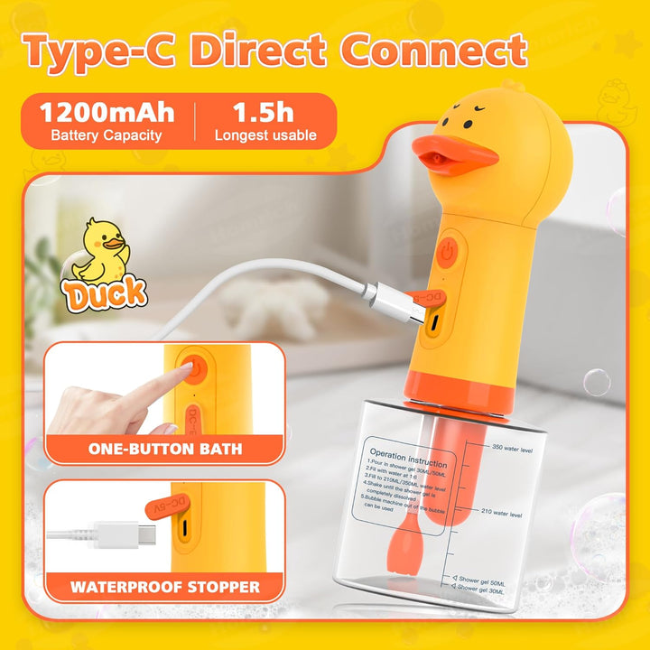 Hunde Seifenspender, Schaumseifenspender Automatisch für Hundebadewanne, Schaummaschine Elektrischer