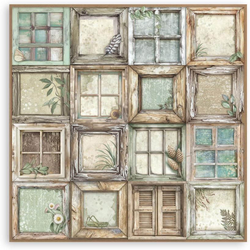 Stamperia - Scrapbook Paper Pad for Scrapbooking, Albums, Cards, Bullet Journals and More, Acid Free