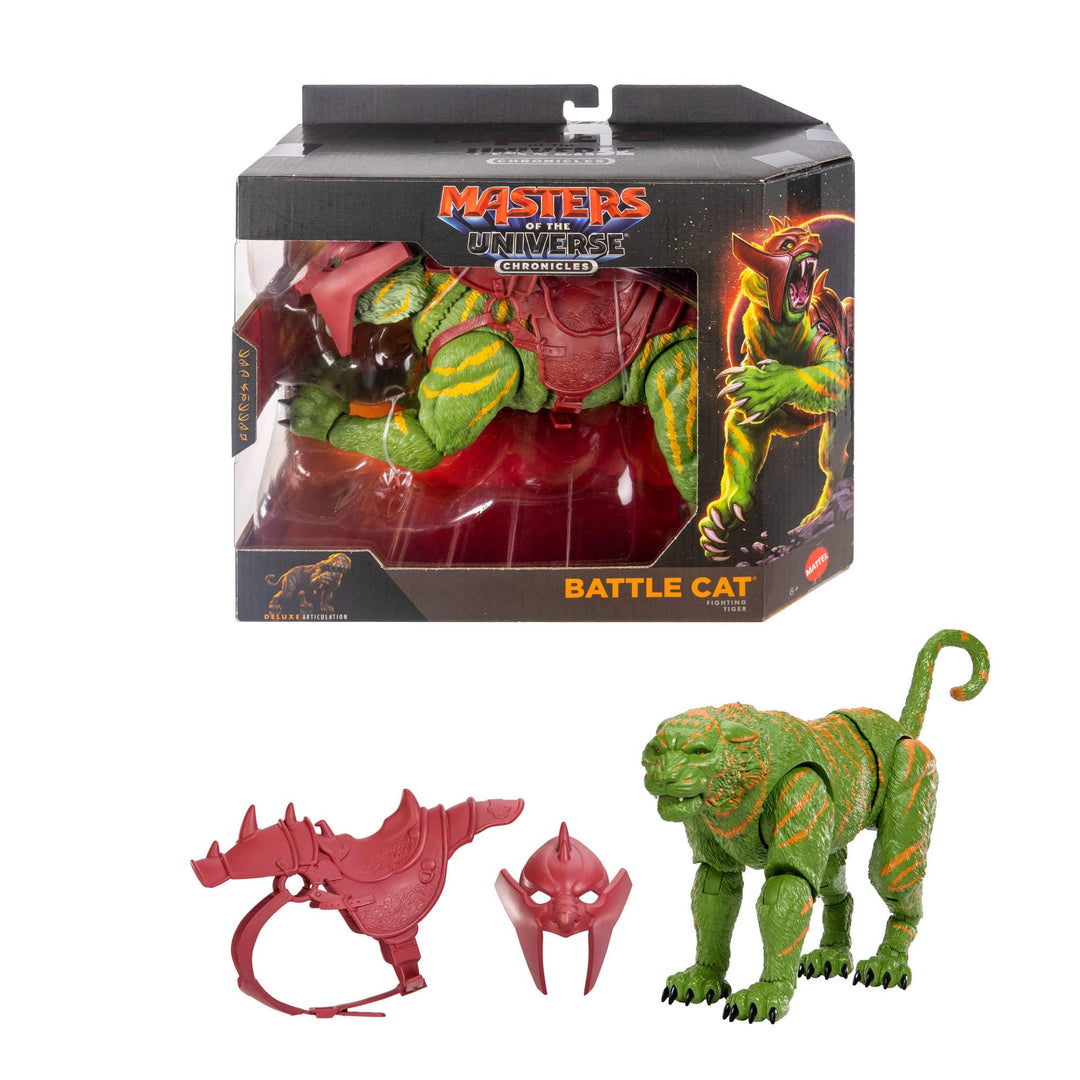 Masters of the Universe Chronicles Actionfigur Battle Cat, Massstab 1:12, detailgetreu zum Film von