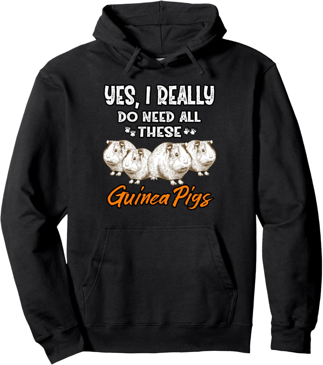 I Need Guinea Pig Kleidung Geschenk Meerschweinchen Pullover Hoodie
