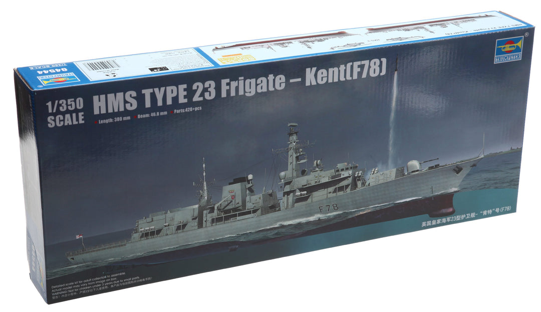 Trumpeter 04544 Modellbausatz HMS TYPE 23 Frigate - Kent (F78)
