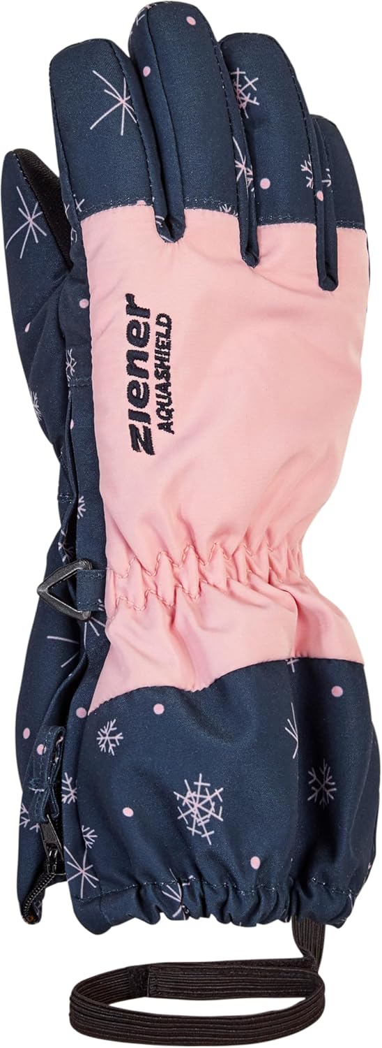 Ziener Unisex – Babys Levio Ski-Fäustling/Wintersport | wasserdicht, atmungsaktiv 92cm snowcrystal p