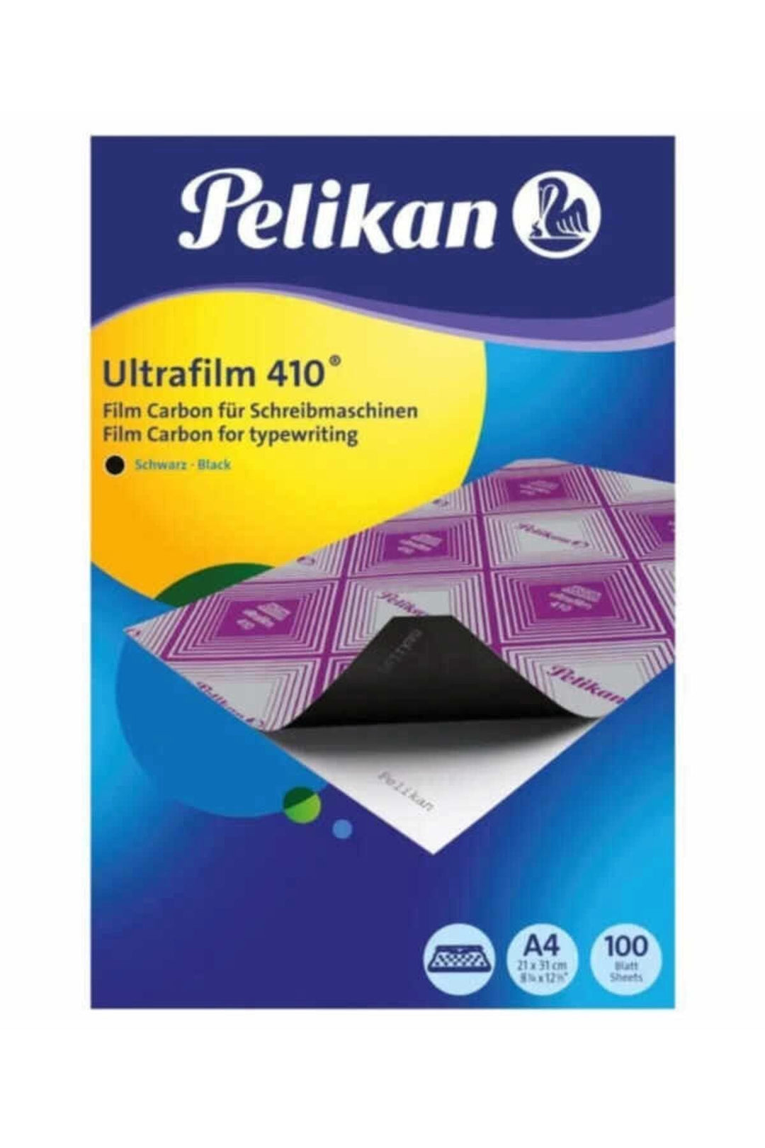 Pelikan Ultrafilm-Carbon 410, DIN A4, 100 Blatt, 1 Set, 100 Blatt