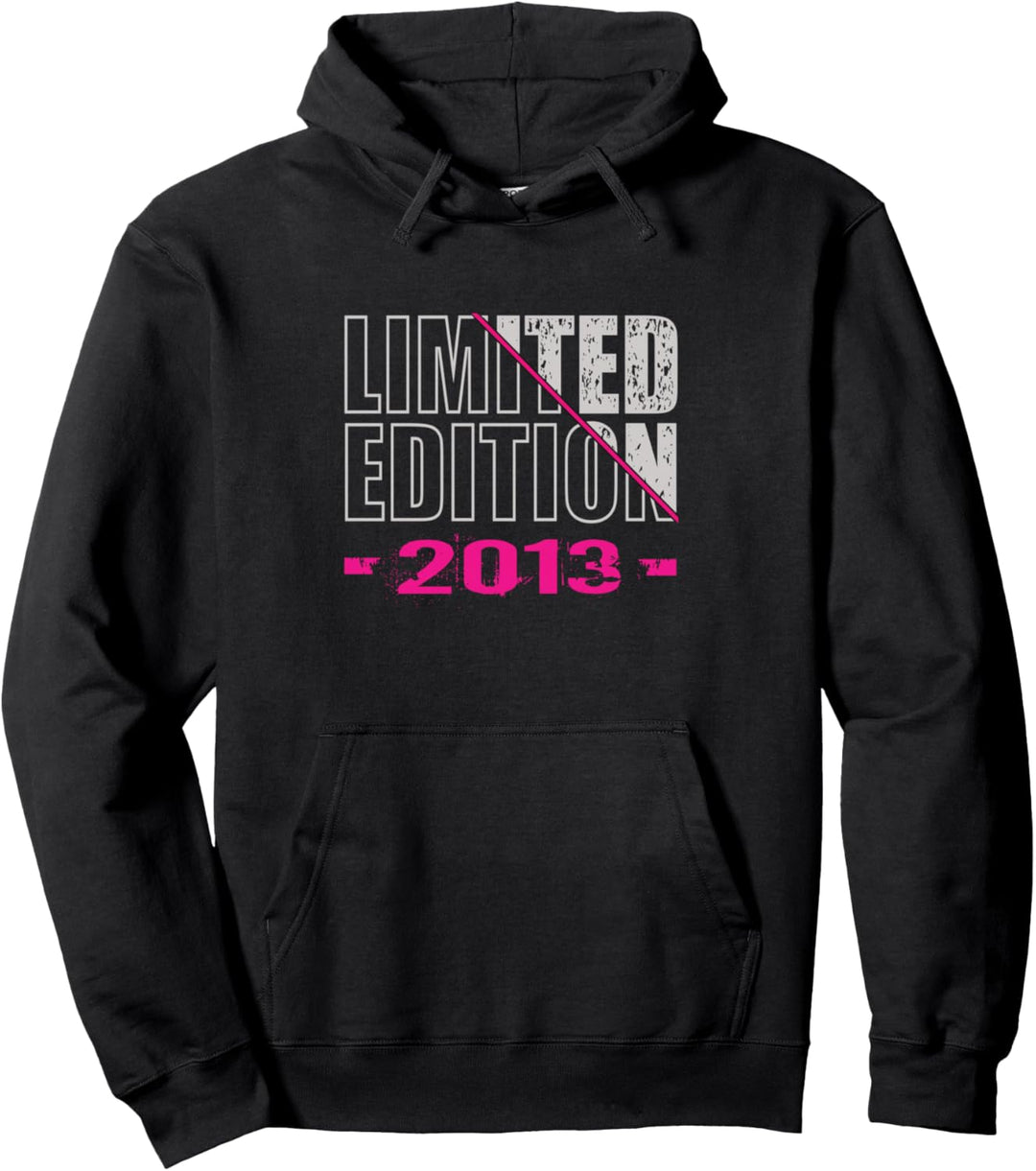 Limited Edition 2013 Retro Geburtstag 2013 Jahrgang 2013 Pullover Hoodie
