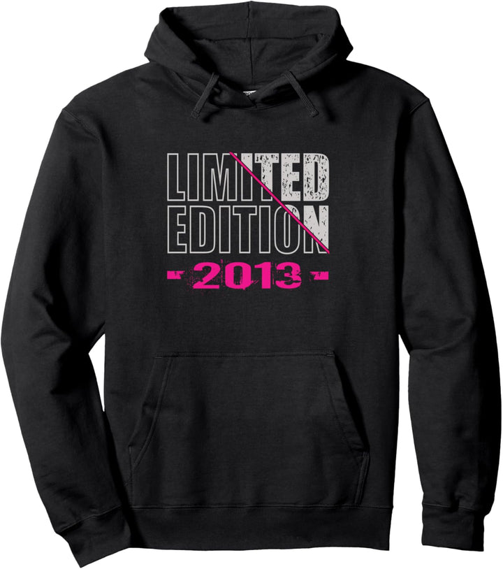 Limited Edition 2013 Retro Geburtstag 2013 Jahrgang 2013 Pullover Hoodie