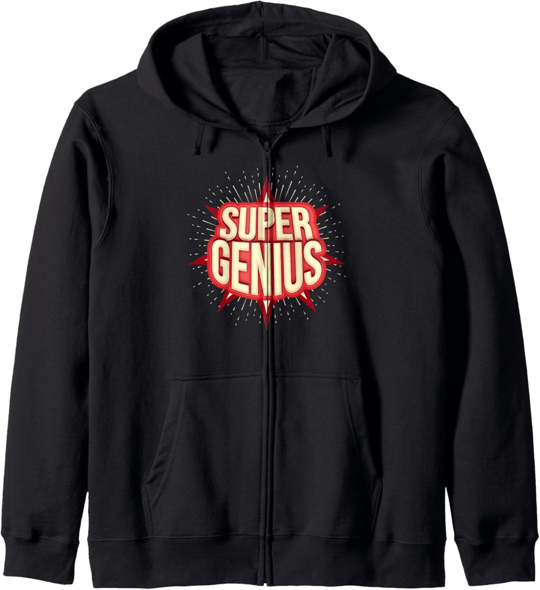 Super Genius Lustiges sarkastisches Geschenk Fun Kapuzenjacke