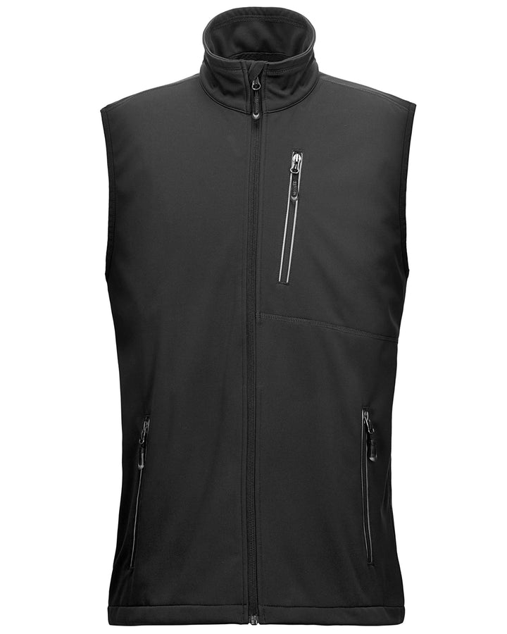 33,000ft Leichte Softshell Weste für Herren, Wasserdichte Winddichte Laufweste, Atmungsaktive Vest G