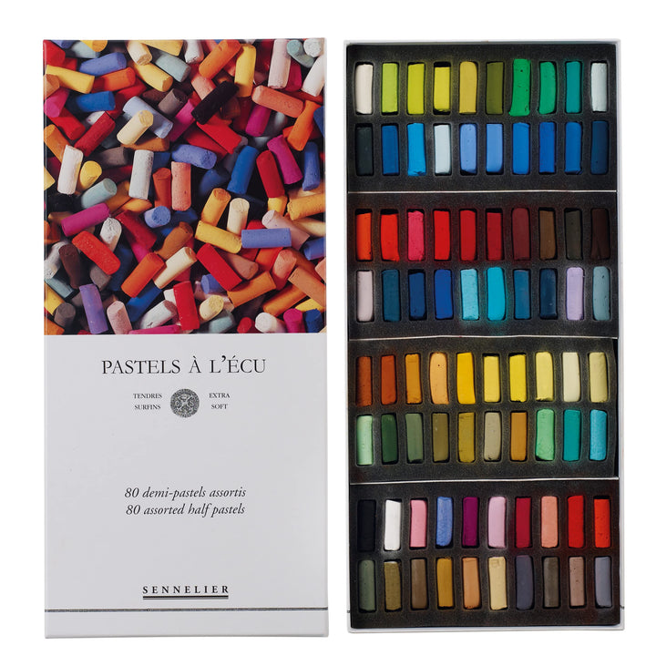 Sennelier Pastels Soft Half ST PKG, 80 Stück (1 Stück)