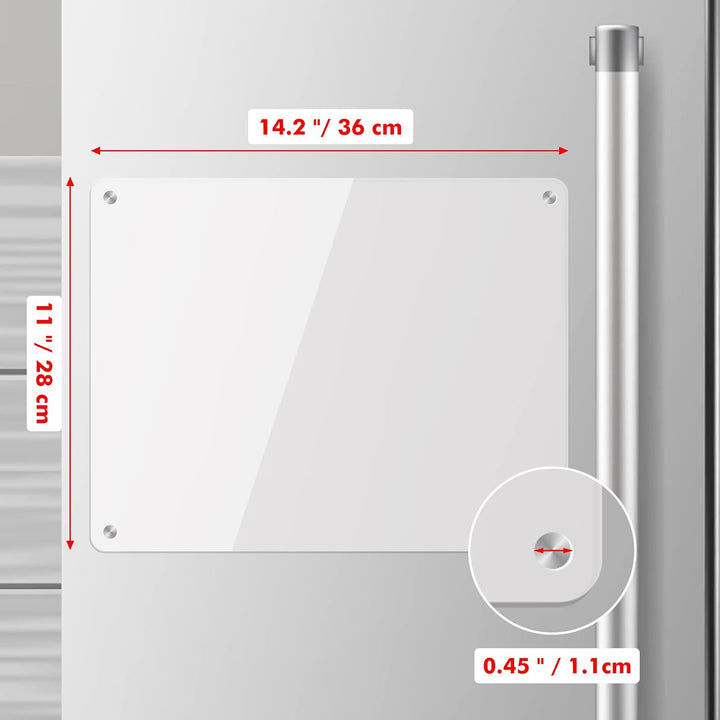 Kamehame Trocken abwischbare Tafel für Kühlschrank, magnetische, trocken abwischbare Tafel für Kühls