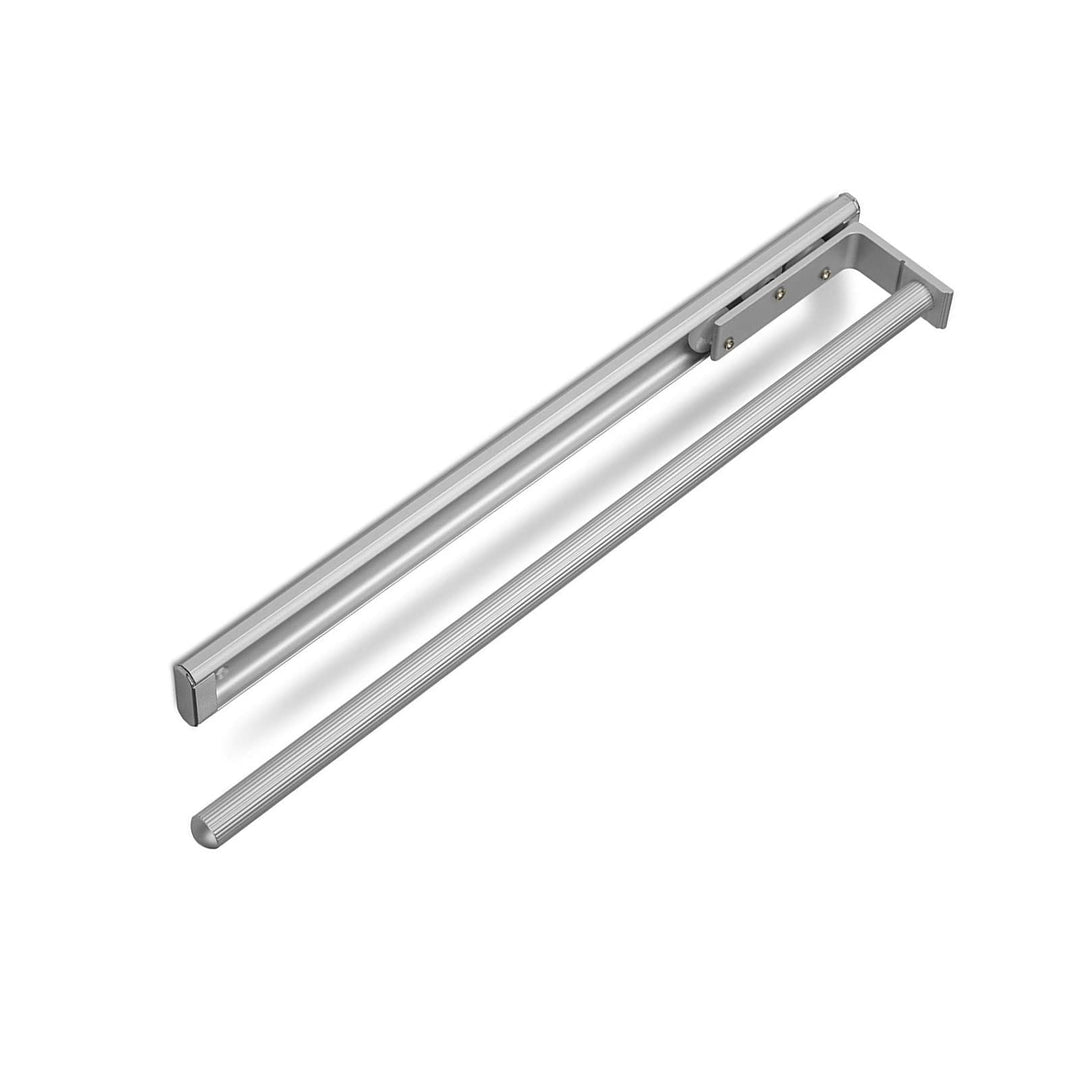 SOTECH Aluminium Handtuchhalter TED 1-armig EV1 eloxiert (450-730 mm, ausziehbar) Teleskop-Geschirrt
